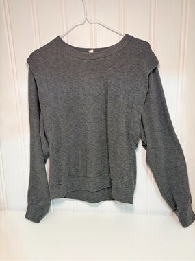 Hem & Thread Gray Crewneck Sweatshirt
